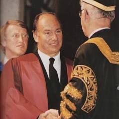 Aga Khan is conferred with Honorary Degree in Doctor of Laws from McMaster University