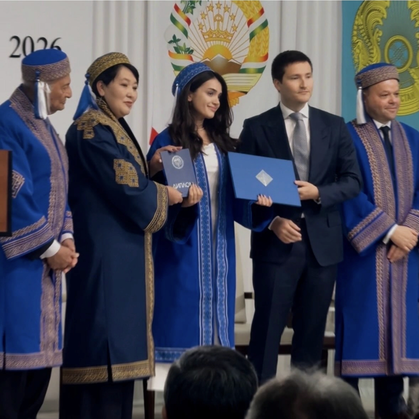 Prince Aly Muhammad Aga Khan before delivering a message from His Highness the Aga Khan at UCA’s 2026 Convocation