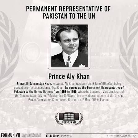 Prince Aly Khan United Nations
