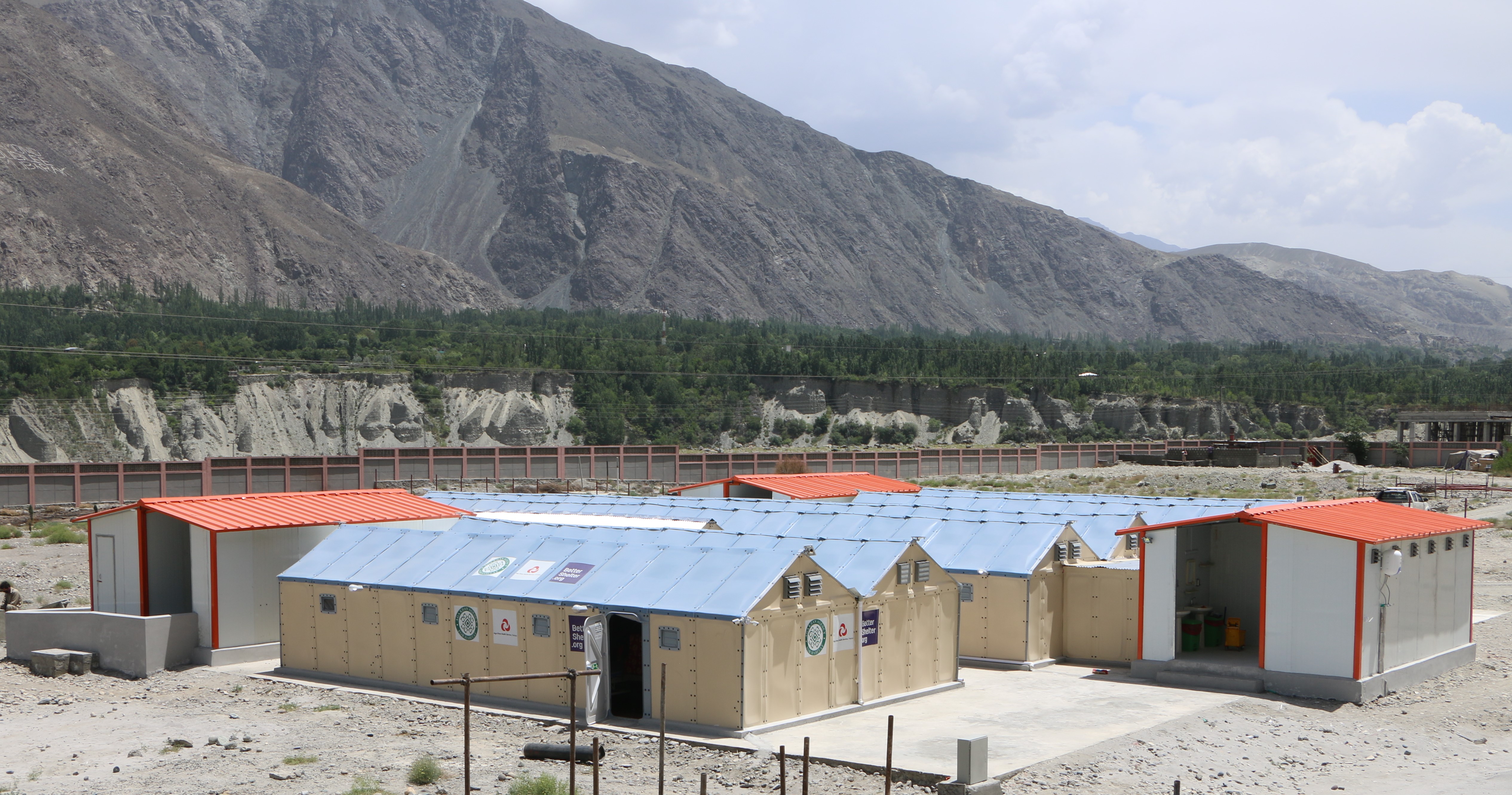 01 Outer View Of The RRF Installed At Gilgit Medical Complex