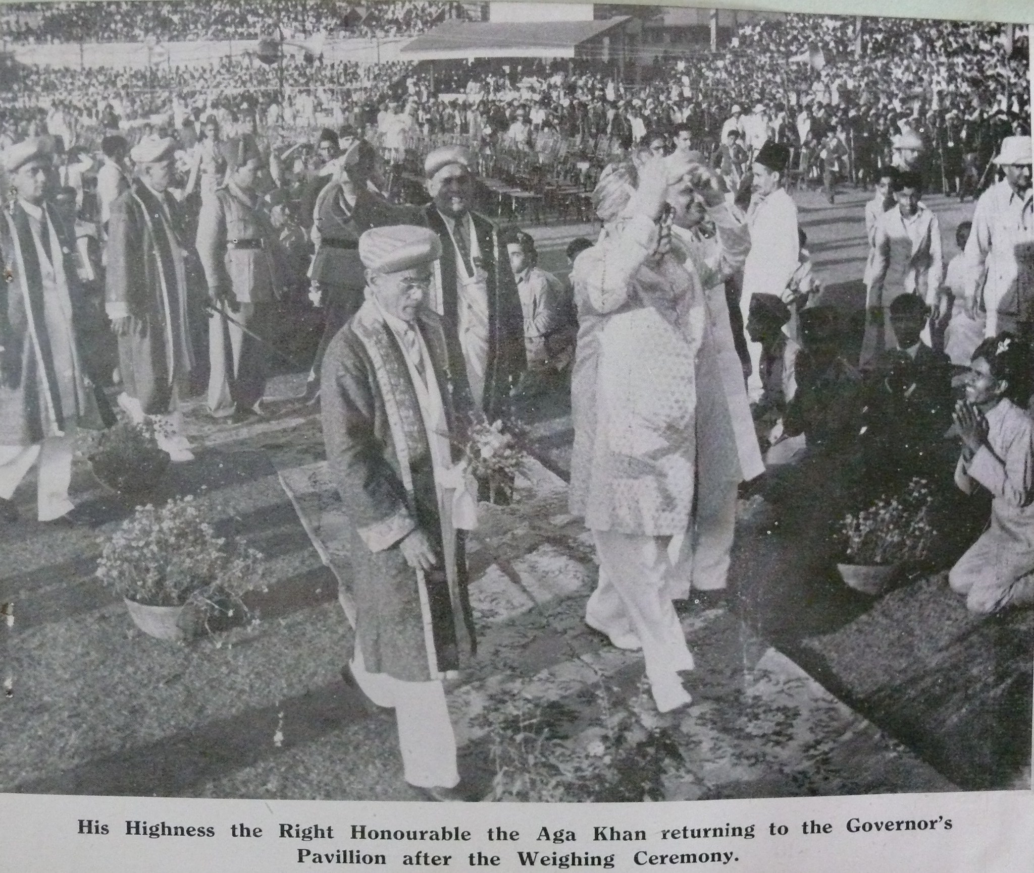 1900 2000 Noorani Family Album 0264 Aga Khan Iii After Jubilee Celebration