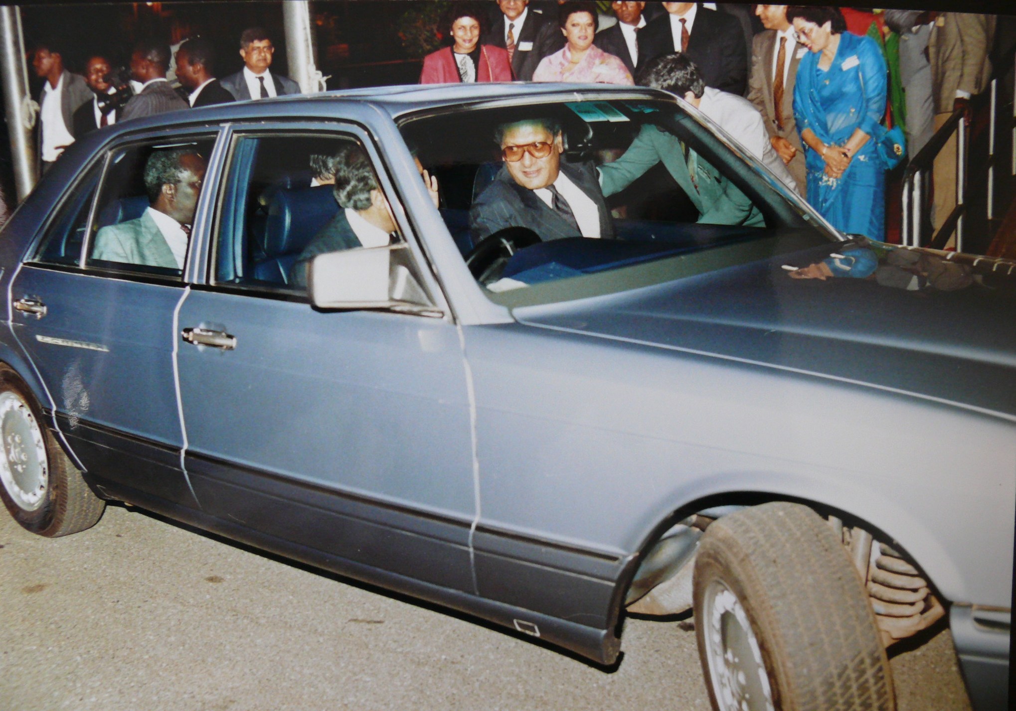 1982 10 04 Kenya Nairobi Silver Jubilee Arrival 0181