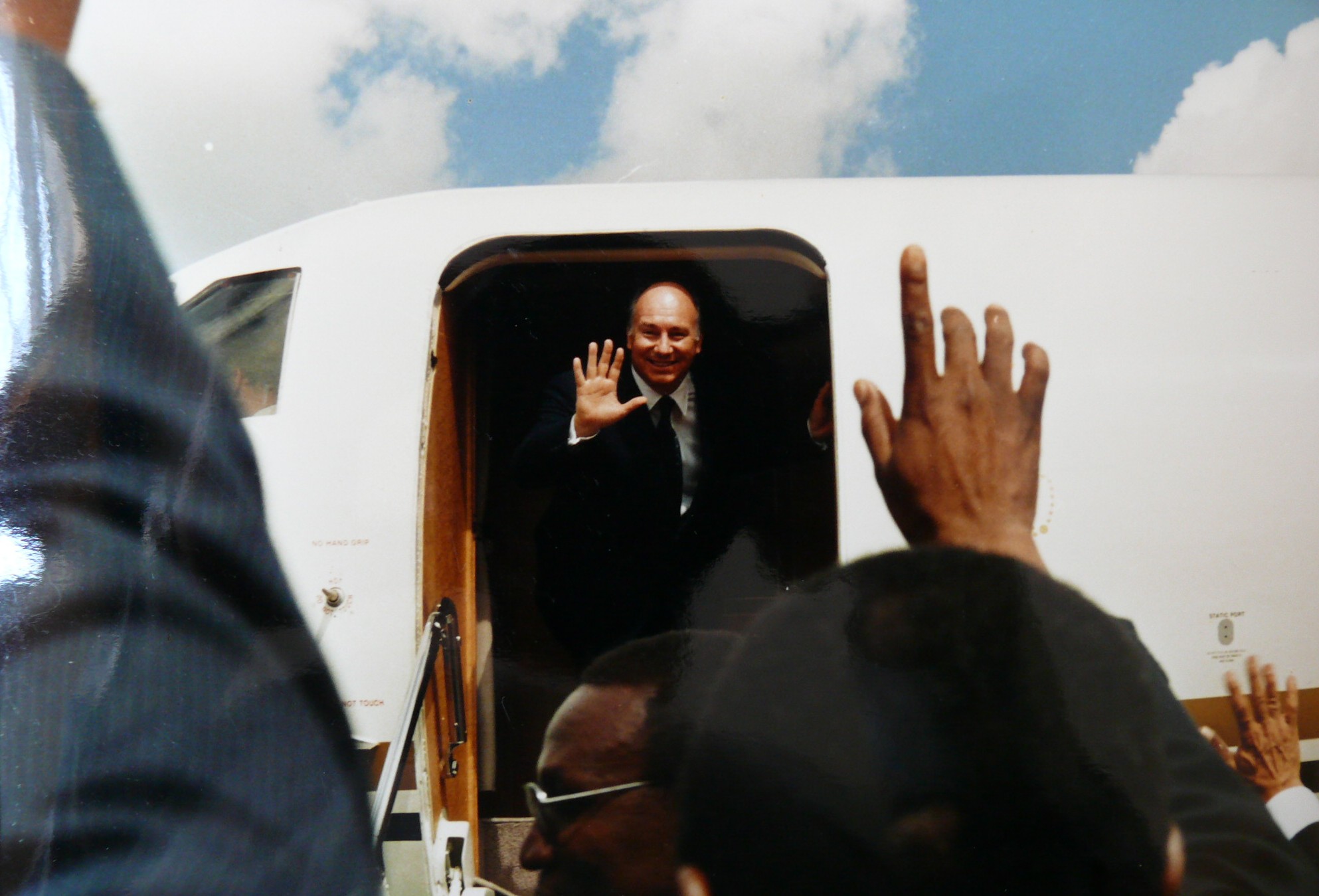 1982 10 04 Kenya Nairobi Silver Jubilee Arrival 0182