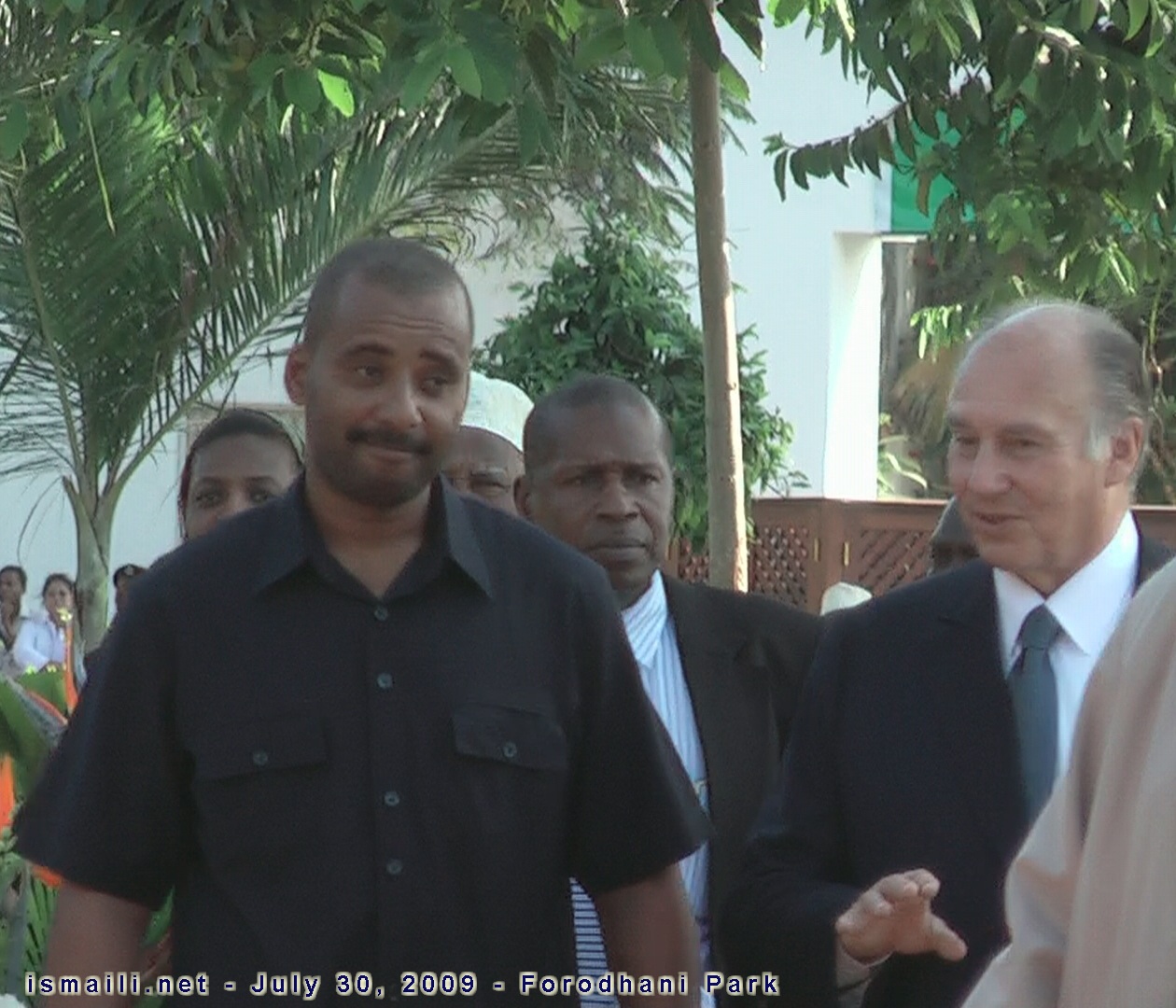 2009 07 30 Forodhani Arrival Rrince Aga Khan