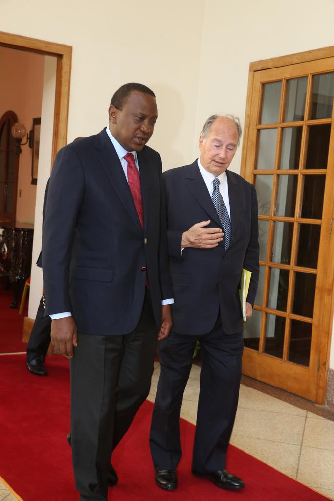 2015 03 02 Aga Khan At Nairobi State House 4