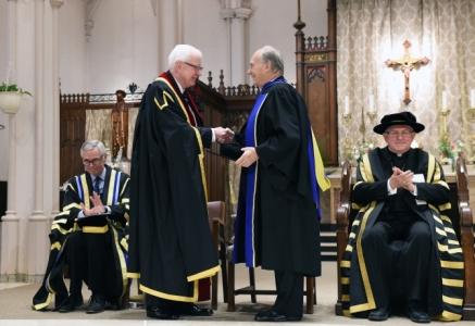 Hazar Imam Receives Honorary Degree From Toronto's Pontifical Institute Of Medieval Studies  2016 05 20