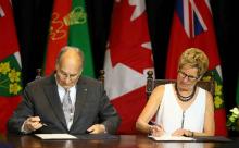 Aga Khan meets with Wynne in Toronto 