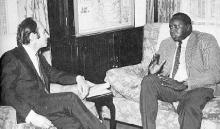 H. H. The Aga Khan IN UGANDA -  1972-02-21