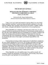 Associated Press - CONDOLENCES - 2003-05-16