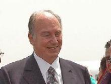 Dhaka Chief adviser Fakhruddin Ahmed speaks of democracy at banquet with Aga Khan - 2008-05-19