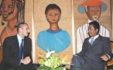 Prince Rahim Aga Khan visiting Madagascar - 2008-05-20