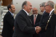 Aga Khan Visits Officials in Edmonton, Canada - 2009-06-07 to 09