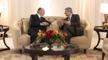 His Highness the Aga Khan arrived in Ottawa this afternoon  2014-02-26