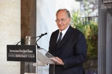 Democracy, Faith and Refugees at the Athens Democracy Forum  2015-10-21