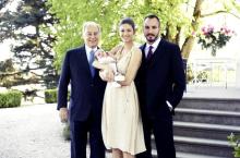Birth of Prince Irfan - first son of Prince Rahim  2015-04-11