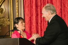 His Highness the Aga Khan awarded the 2017 President's Medal for architecture