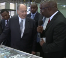 Aga Khan Extols a Free and Responsible Media while Opening New Printing Plant in Kenya  2016-03-17