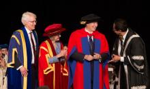 H.H. the Aga Khan conferred highest academic honours from  Canadian universities in unprecedented joint ceremony 2018-10-18