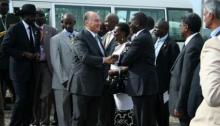 President Museveni and the Aga Khan Inaugurate Bujagali Hydropower Plant  2012-10-08