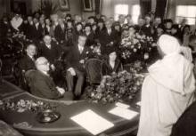 WEDDING AGA KHAN III AND ANDRÉE JOSÉPHINE CARRON