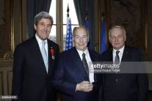 Hazar Imam in Paris at the Quay d'Orsay where John Kerry received the Legion d'Honneur  2016-12-10