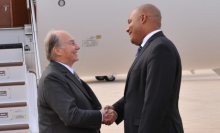 Mawlana Hazar Imam arrives in Canada ahead of Aga Khan Park inauguration